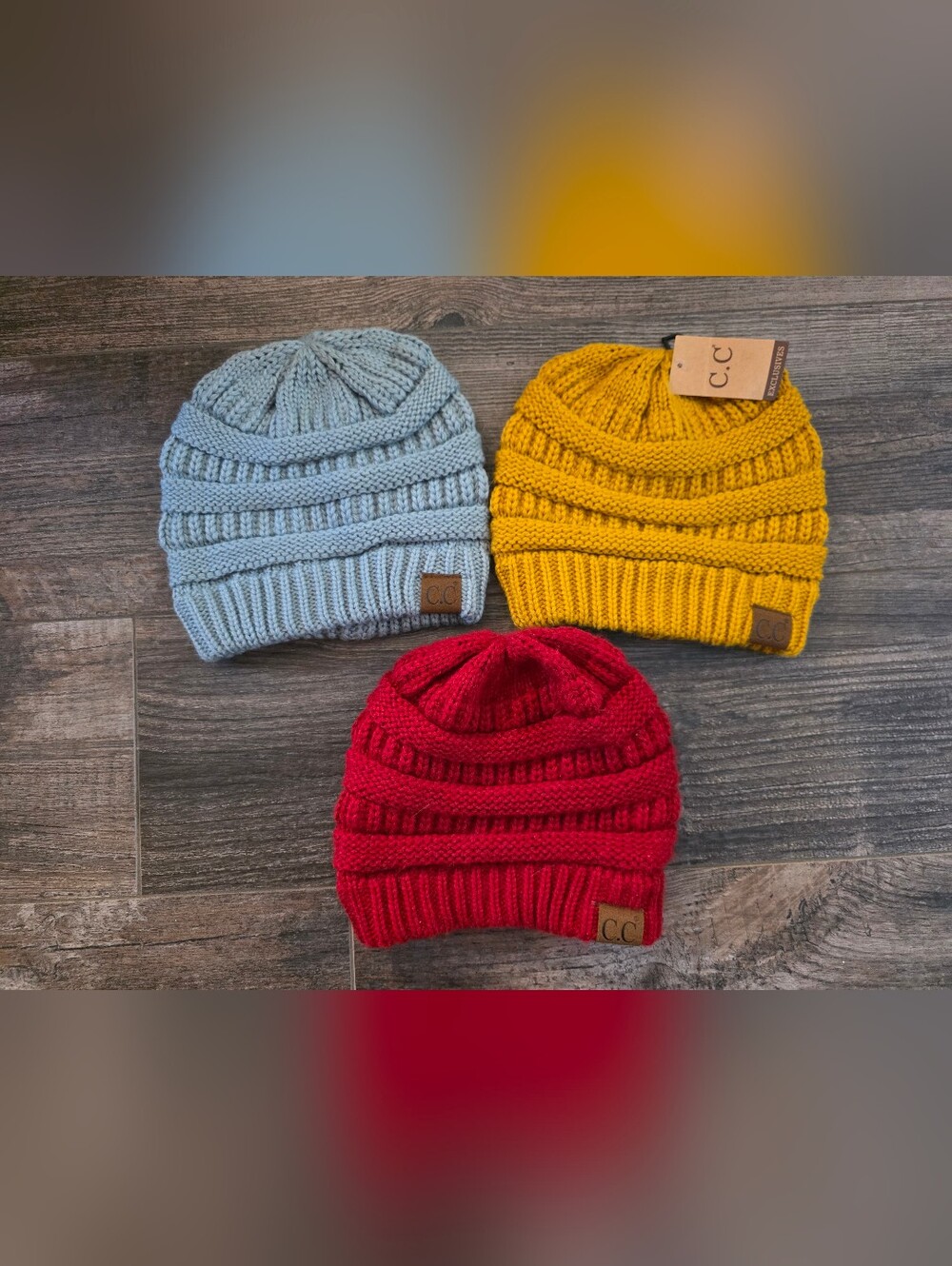 4 Beanie Hat CC Brand